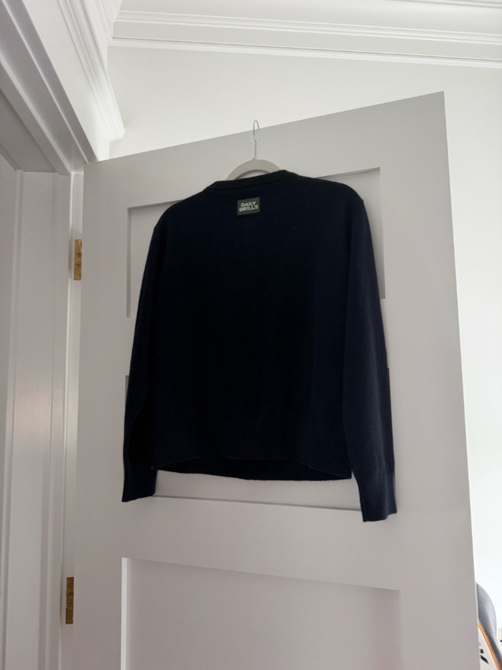 Daily Drills Cashmere Button Up Sweater - Picture 5 of 8